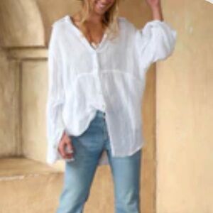 Jen’s Pirate Booty - linen tunic Shirt